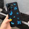 Phone Case for Infinix Smart 7 Plus Case X6517 Bumper Flower Girly Soft Silicone Cover for Infinix Smart 7 X6517 Funda Smart 7+