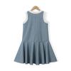 Girl's 2026 Summer Color-Block A-Line Vest Dress