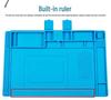 Silicone Electronic Repair Mat with Magnetic Sections for Phone and Soldering Workstation