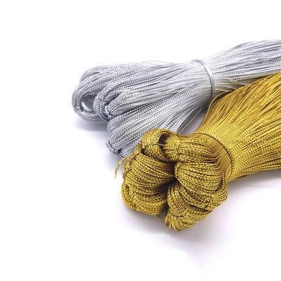 Christmas Lanyard Non-Elastic DIY Tag Rope Coreless Rope Gold Thread