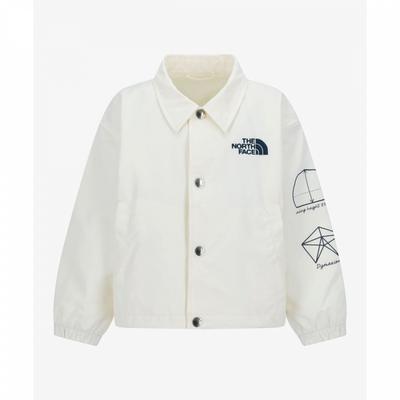 Kids Fun Field Jacket Cream Nj3bs05t