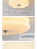 Vintage Bauhaus French Cream Glass Ceiling Lamp for Bedroom or Balcony