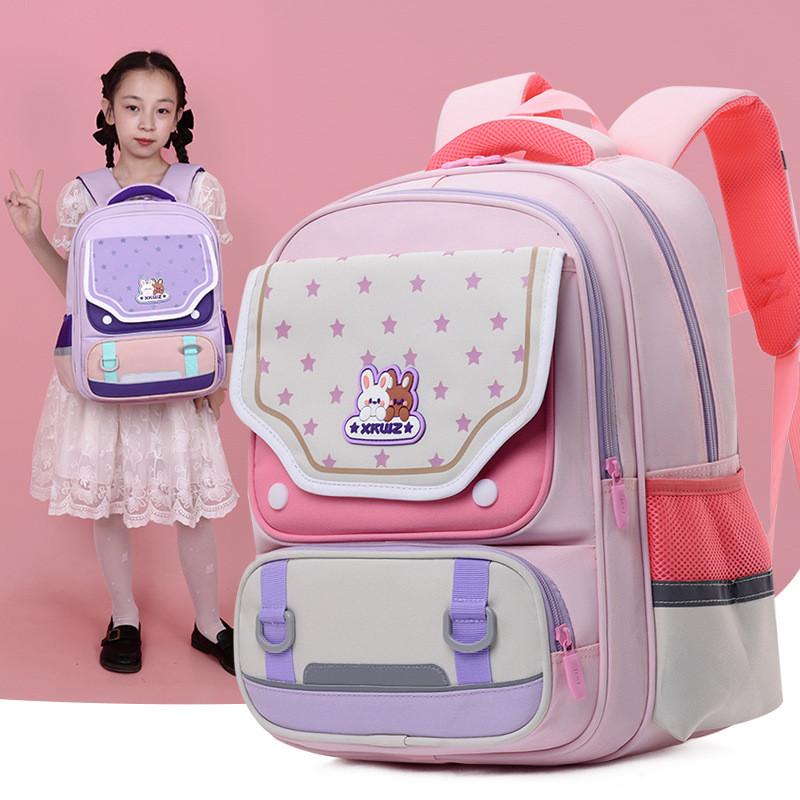 Adorable Cartoon Cat Design School Backpack For Kids In Various Trendy Colors