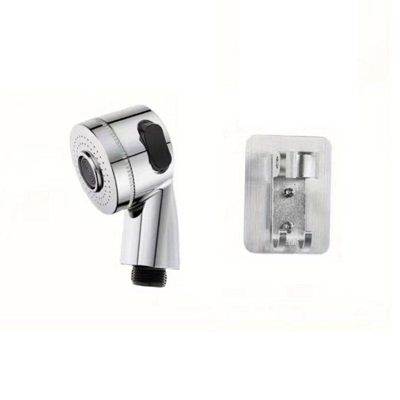 Protable Small Shower Head ABS Shampoo Hair Wash Salon Shower Head Side Switch Type Bathroom Accessories Hardware Set Q1