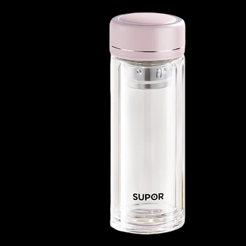 Supor 180ML Double-Layer Borosilicate Glass Tea Cup