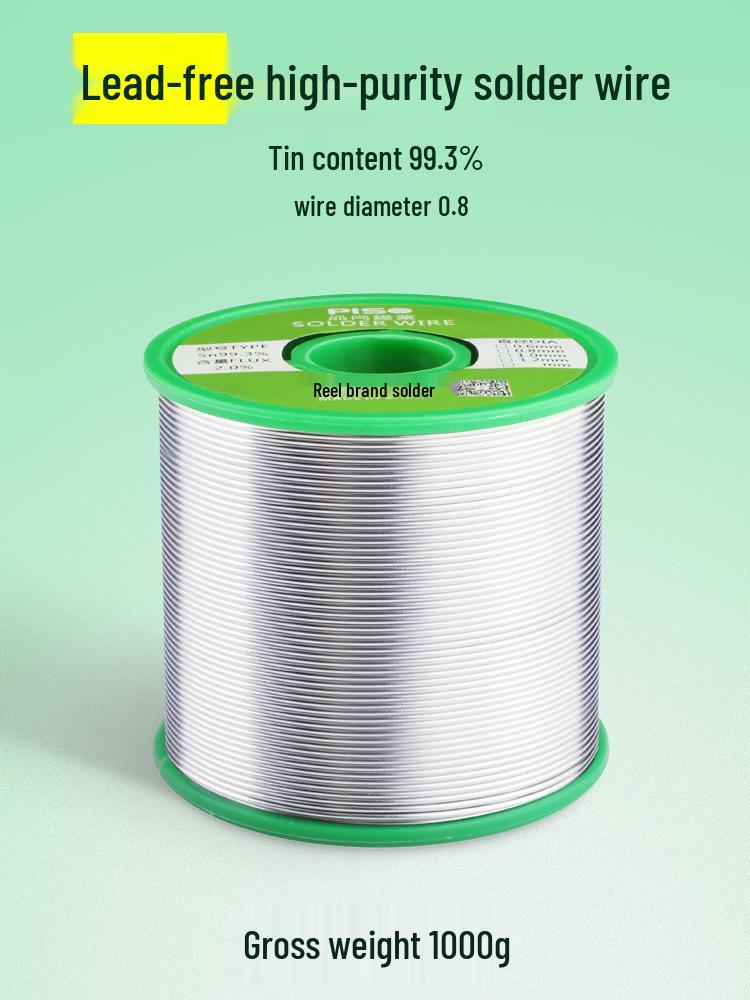 Nagy tisztaságú, alacsony hőmérsékletű forraszhuzal gyantával - Ideális háztartási használatra