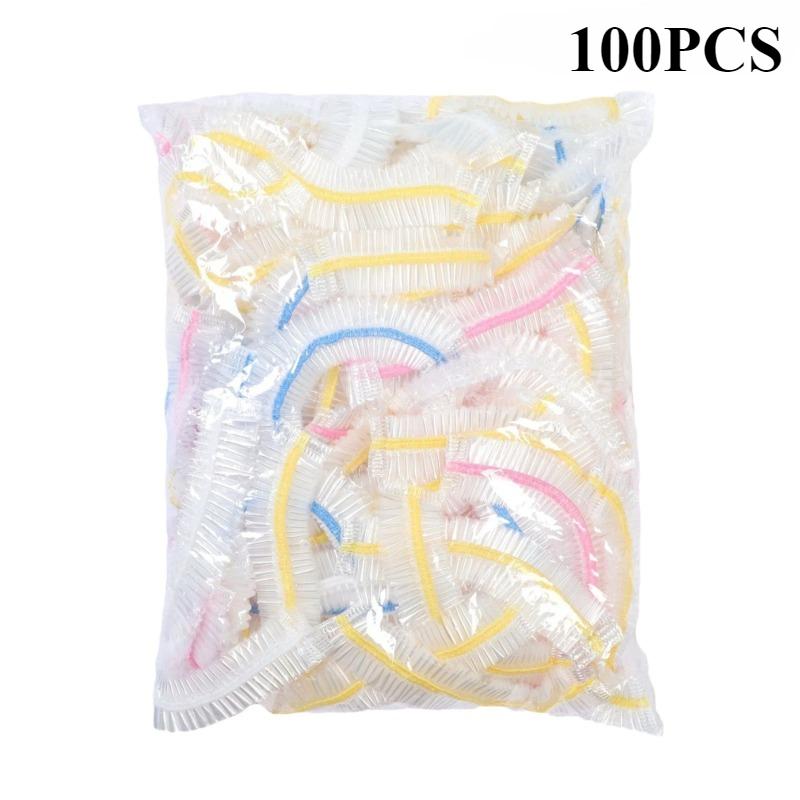 Food Bowl Covers Reusable Elastic BPA Free Plastic Wrap Alternative To Foil Dish Plate Covers for Leftovers Fruits Vegetables