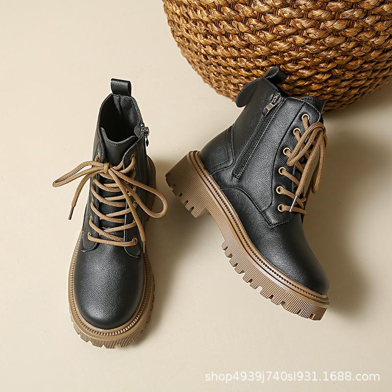 

Британский стиль платформа ботинки Мартин женские большого размера женские ботинки осень и зима универсальные одинарные ботинки эластичные тонкие ботинки универсальные ботинки в стиле милитари 42