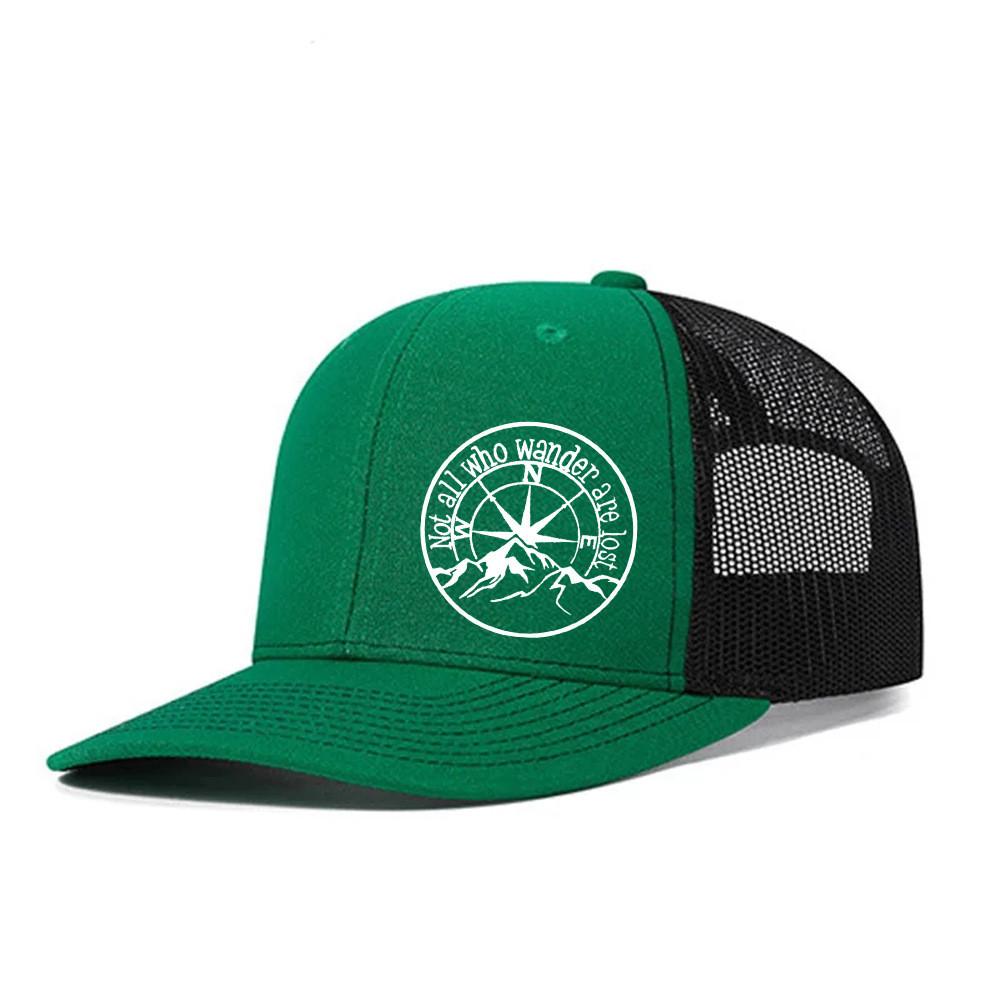 Fashion Hiphop Embroidered Cotton Baseball Cap With Adjustable Wide Brim For Casual Men Women