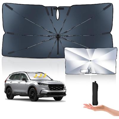 Honda CR-V 2023 2024 CRV için Özelleştirilmiş Ön Cam Güneşliği -%100 Gölgeleme Oranı Kalınlaştırıcı Titanyum Gümüş 6 Katmanlı Uv Ön Cam Isı Yalıtımı