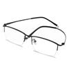 Anti-Blue Light Myopia Glasses Women Men Fashion Metal Half Frame Prescription Eyeglasses Optical Myopic Eyewear 0 To -6.0