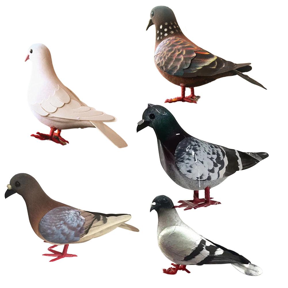 1pcs Simulation Foam Pigeon Lifelike Dove Model Artificial Birds Imitation Animal Pigeon Photography Props Party Home Decor