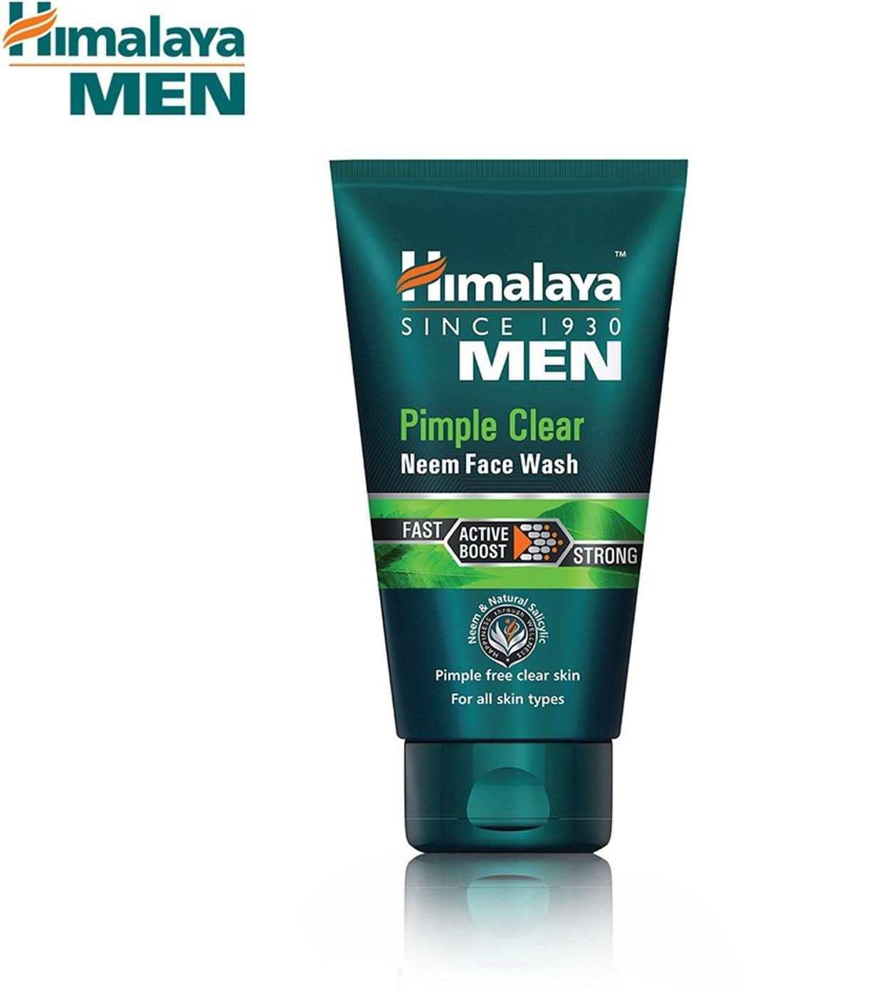 Очищающий гель Ним для мужчин: от прыщей (50 мл), Гель для умывания с Нимом для мужчин, Гималаи 50 Ml