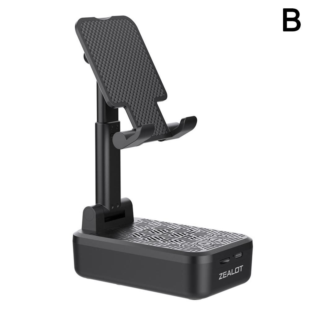 Bluetooth Lautsprecher Haushalt und Faltbare Telefon Halter Sound 1200mAh TF Box Suppot Tabletten gebaut U7G6