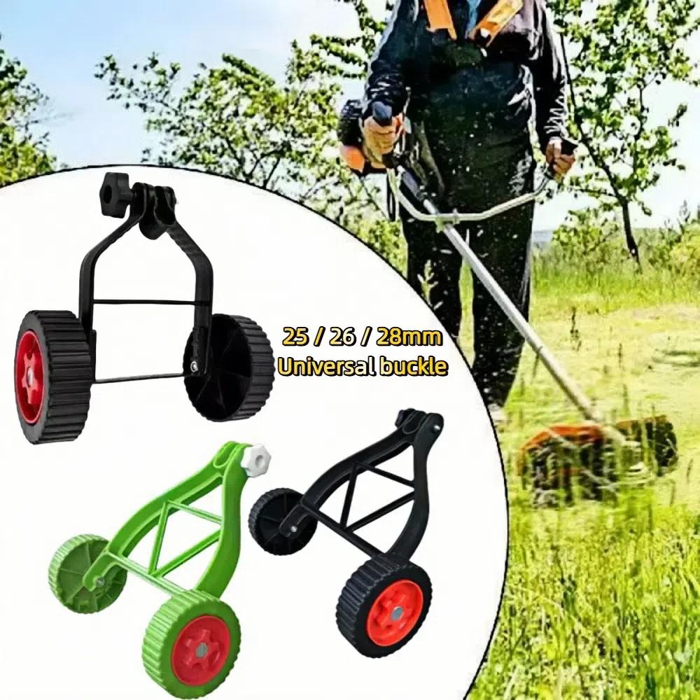 

Stablize Mower Auxiliary Wheels Universal Mower Wheel Attachment Mowing The Lawn C