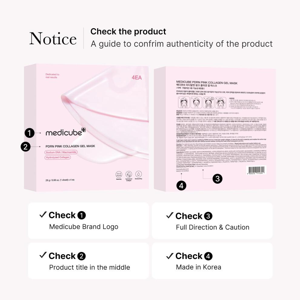 medicube Salmon DNA PDRN pink collagen jelly gel mask | overnight face mask for glass glow skin- elasticity, hydrating, firming and moisturizing |