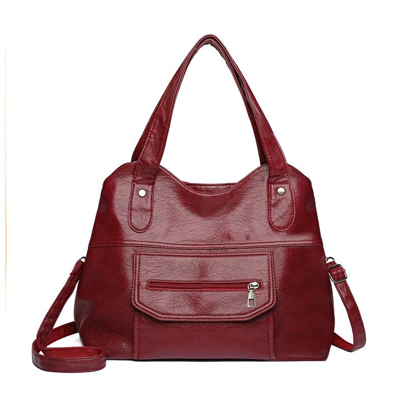 Stylish and simple handbag casual versatile tote bag
