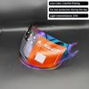 Windproof LS2 Helmet Visor Mirrored UV Plating Lens OF562 Visor Accessories