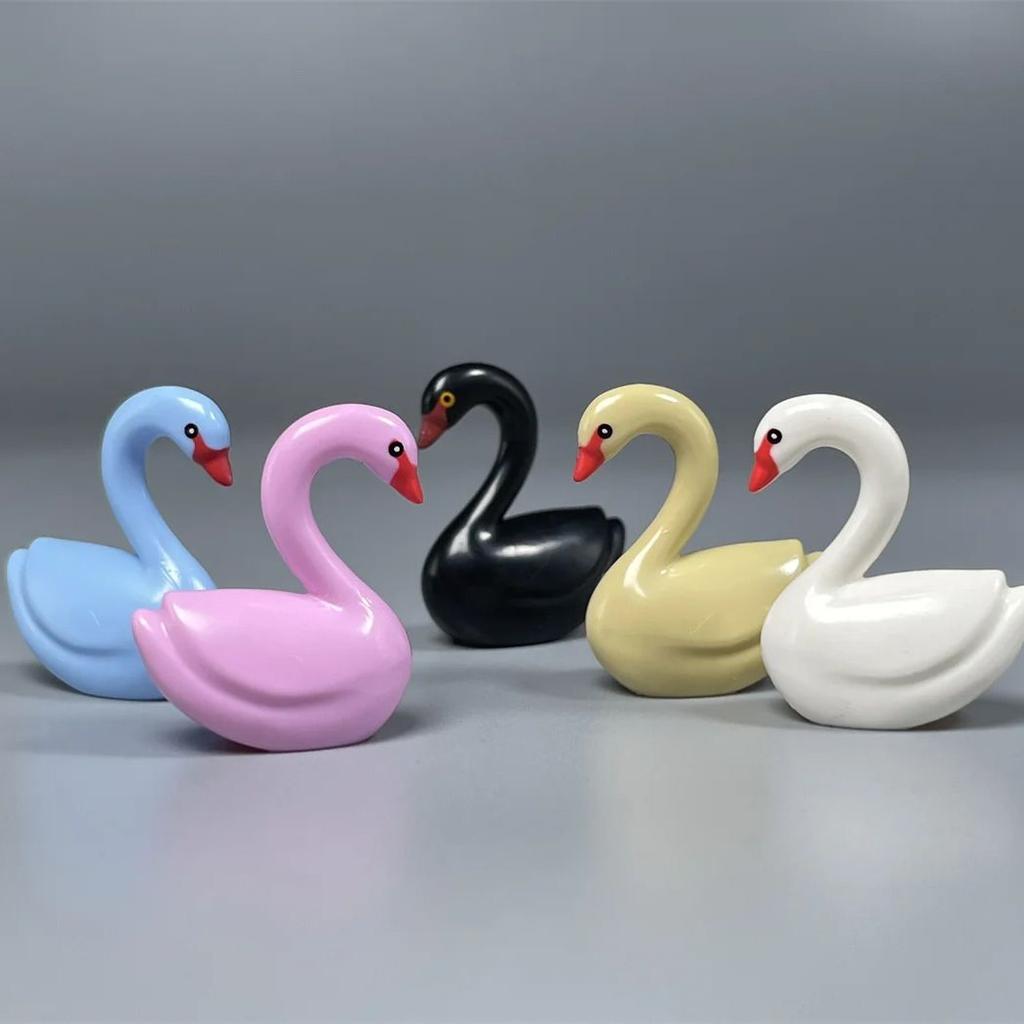 MOC Blocks Animal Duck Swan River Lake Farm Scene View Accessories DO IT YOURSELF Construction Bricks Playthings ideal for Kids Gifts