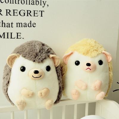 Süße und supersüße, runde und rollende, kugelförmige Igel-Plüschtierpuppe, beruhigende Puppe, zum Verschenken an Kinder