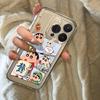 Süße S-Shin-chan Puzzle Handyhülle Für iPhone 17 16e 16 15 14 13 12 11 Mini Air Pro Max X XR 8 Plus Transparente Weiche Rückseite