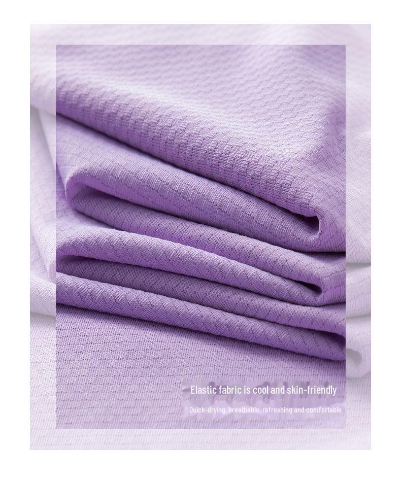 Tricou cu mânecă scurtă pentru bărbați și femei, respirabil, rezistent la UV, cu uscare rapidă, din mătase de gheață, pentru sporturi de vară în aer liber