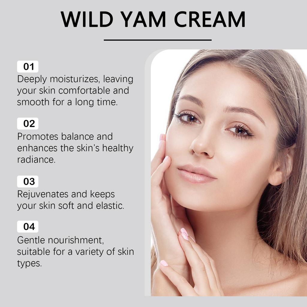 Hoygi Wild Yam Balance Cream Gentle Hydration Nourishing Softening Daily Skincare 50g
