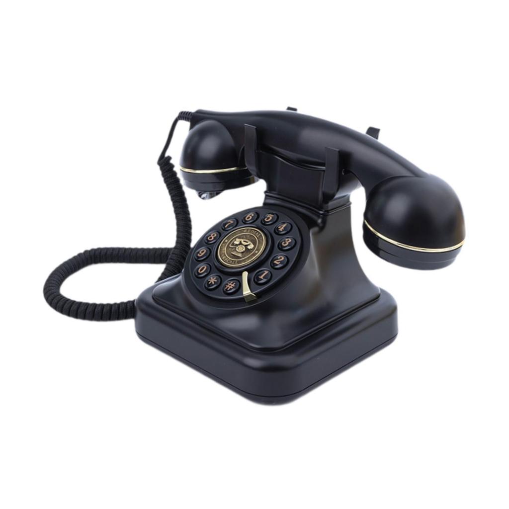 Desk Telephone Model Classic Record Message Phone for Party
