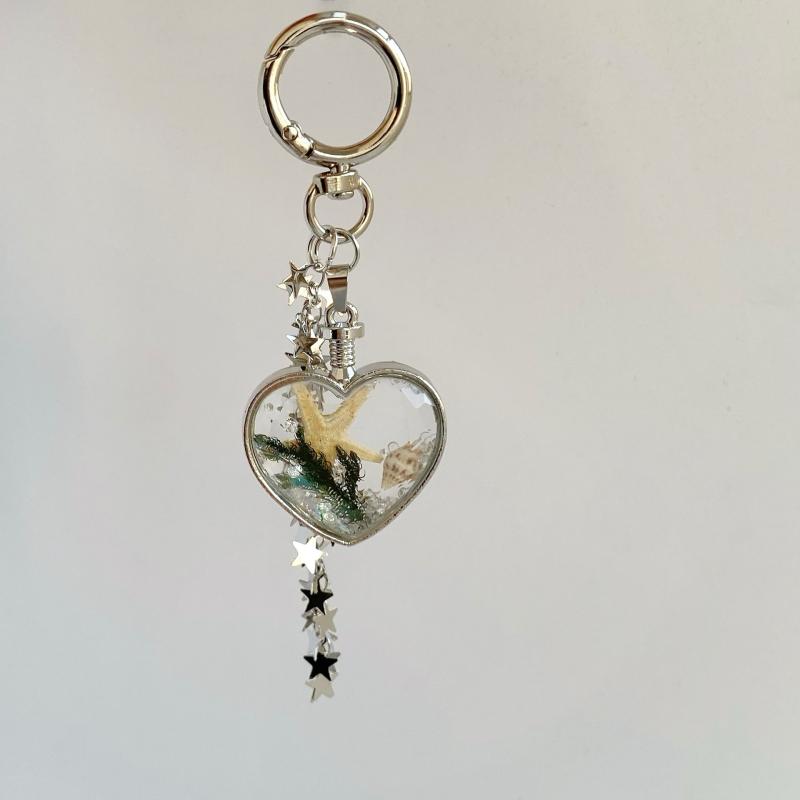 

Стиль Y2K Летний Океан Сердце Брелок Ins Стиль Эстетичный Брелок Милый Девичий Ключ Корд Модный Подвеска для Сумки Подарки A2