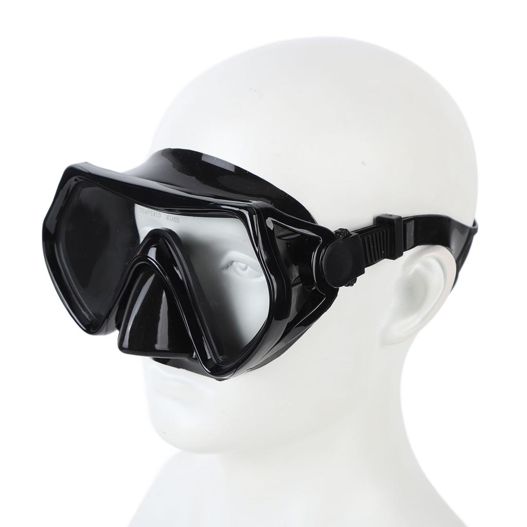 Diving Goggles for Adults Silicone Non Fog Snorkeling Outdoor Swimming Equipment Black