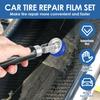 Tire Repair Patch Tools Kit Tire Patch Roller with Tire Wheel Repair Grinding Head Buffing Wheel for Air Tire Buffer Repair Tool