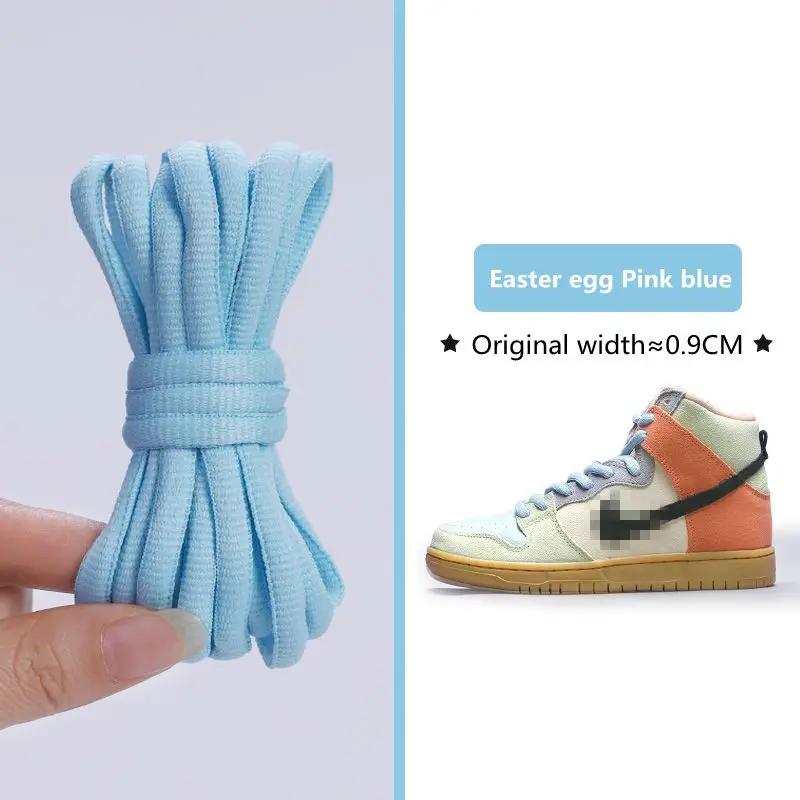 Dunk sb Originální Klasické Tkaničky Půlkruhové Zesílené Polyesterové AF1AJ Tkaničky do bot Basketbalové boty Protiskluzové Sportovní tkaničky 1 pár