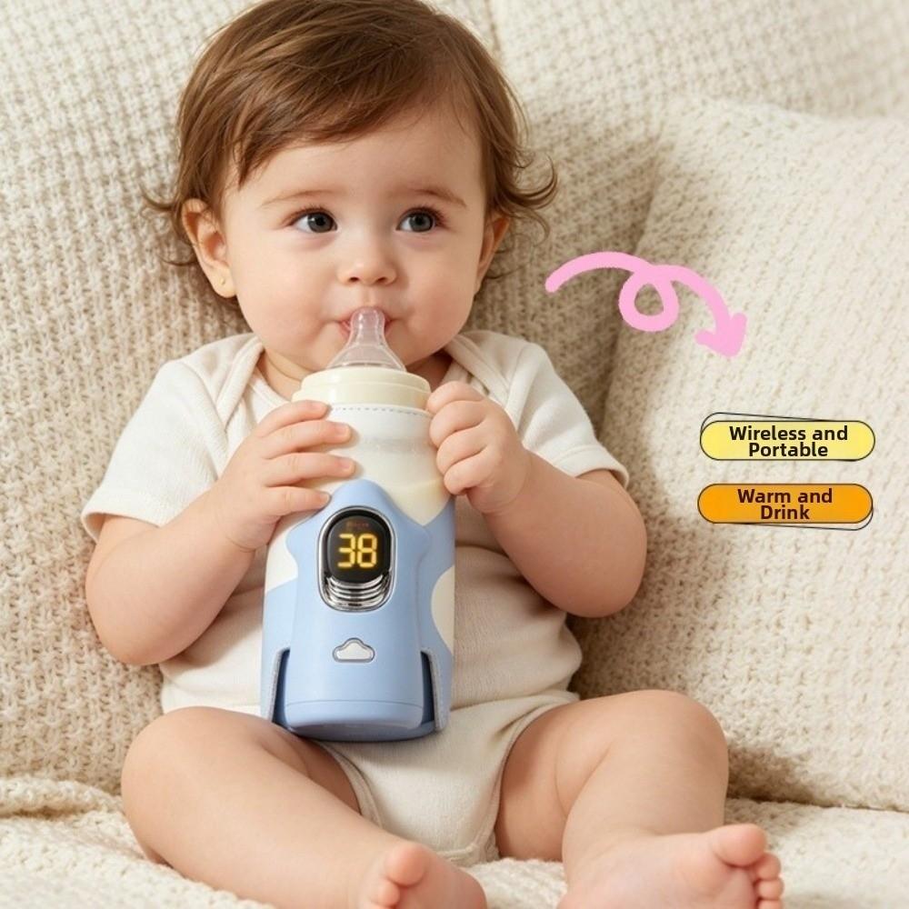 LED Display Breast Milk Warmer Multifunction Bottle Warmer Sleeve Feeding Accessories