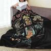From Mars Davids Star Bowied Blanket Multi-size Soft and Lightweight Singer Musician Throw Blankets for Sofa Couch and Bed