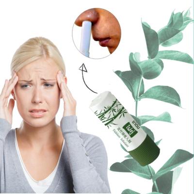 Inalatore nasale allevia le vertigini, rinfrescante, rilassante aromaterapia profumo di mentolo 2g