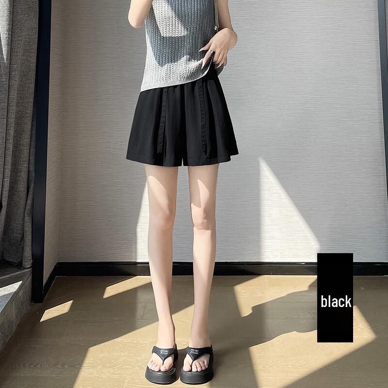 La Chapelle Basic Korean-Style Suit Shorts L чёрный
