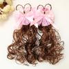 2Pcs Headwear Kids Hairpin Wig Cute Girl Curly Hair Princess Children Hair Clip  Baby