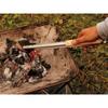 Snow Peak N-020 Fire Tongs Stainless Steel Grip Beech Wood Cooking Utensil