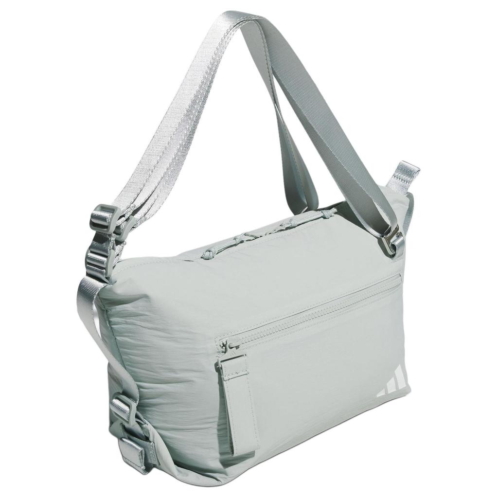 Adidas Polyester Crossbody Bags Regular Unisex Texture Gray KC1405