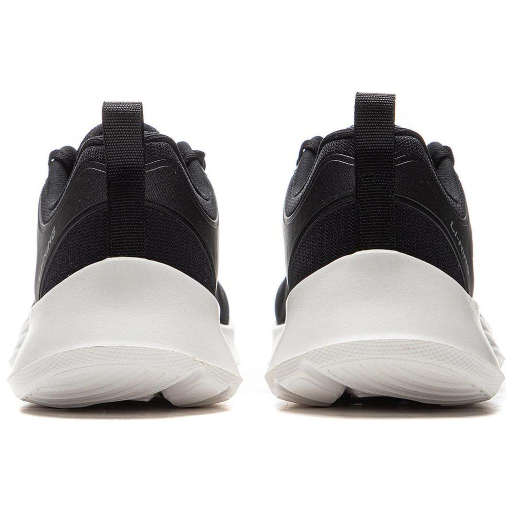 Pantofi de alergare casual Li Ning ușori cu rebound moale Bărbați Adidași Negru Gri ARSU069-3