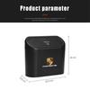 Hbcr1 Car Clamshell Trash Can Garbage Dust Case Bin Hanging Storage Box For Cayenne Panamera Macan 911 Taycan Boxster Stickers
