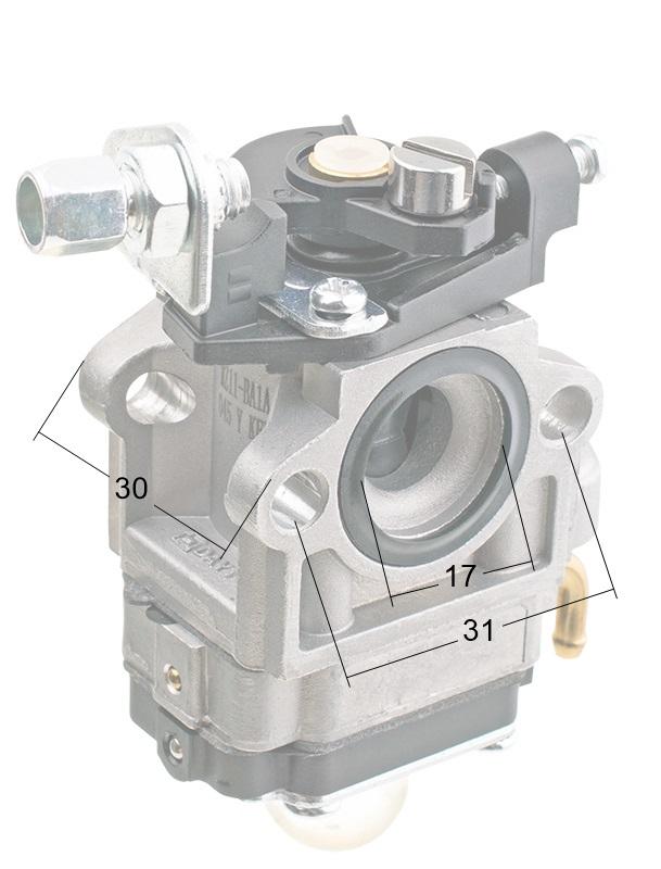Gaźnik Nac Wlbc260-2Zxu Cg260B Cg330B 11Mm Wykaszarki Marketowe Nz104