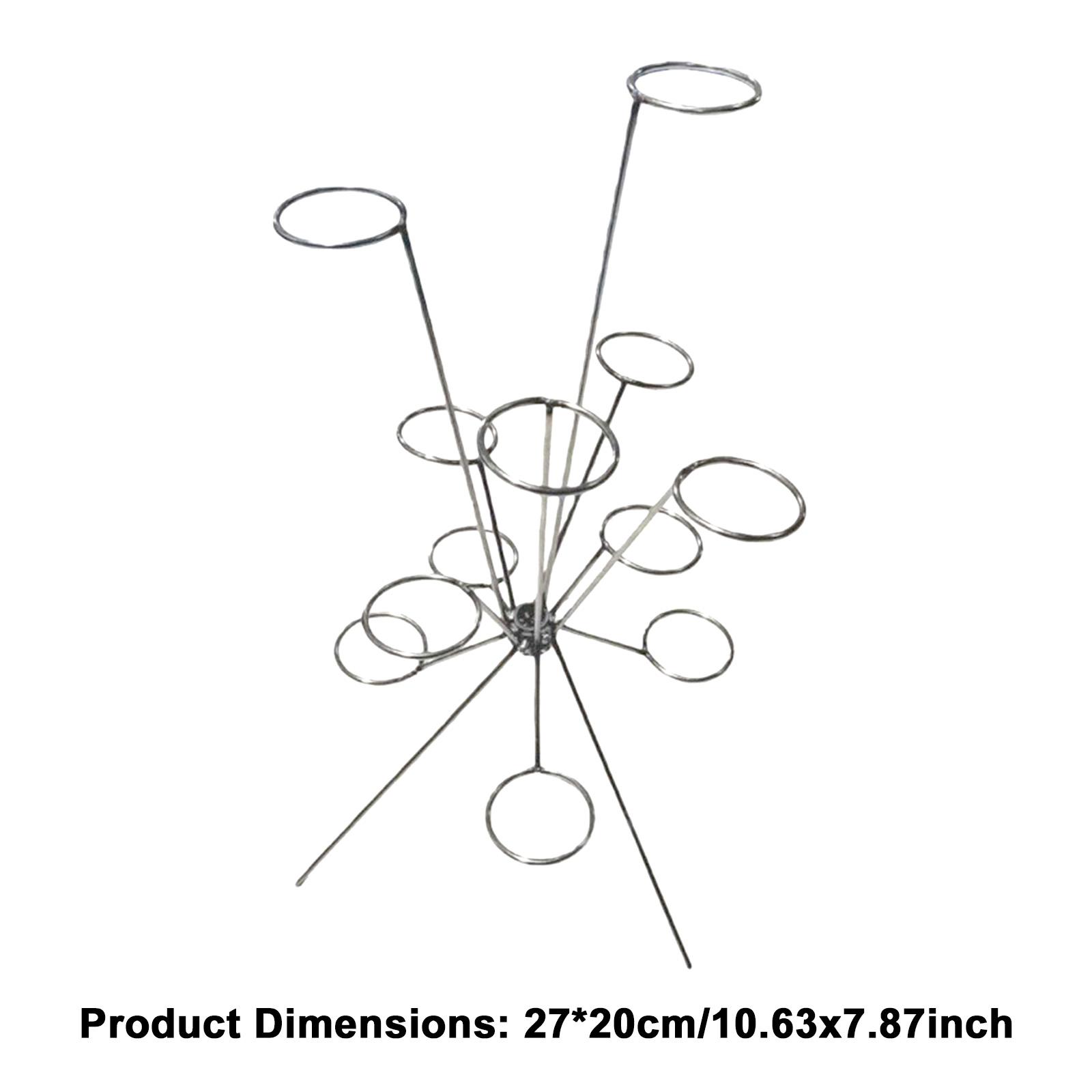 

Modern Exploded Fruit Bowl Stainless Steel Fruit Stand 360 Ventilation for Kitchen Countertop Creative Food Display & Home Decor