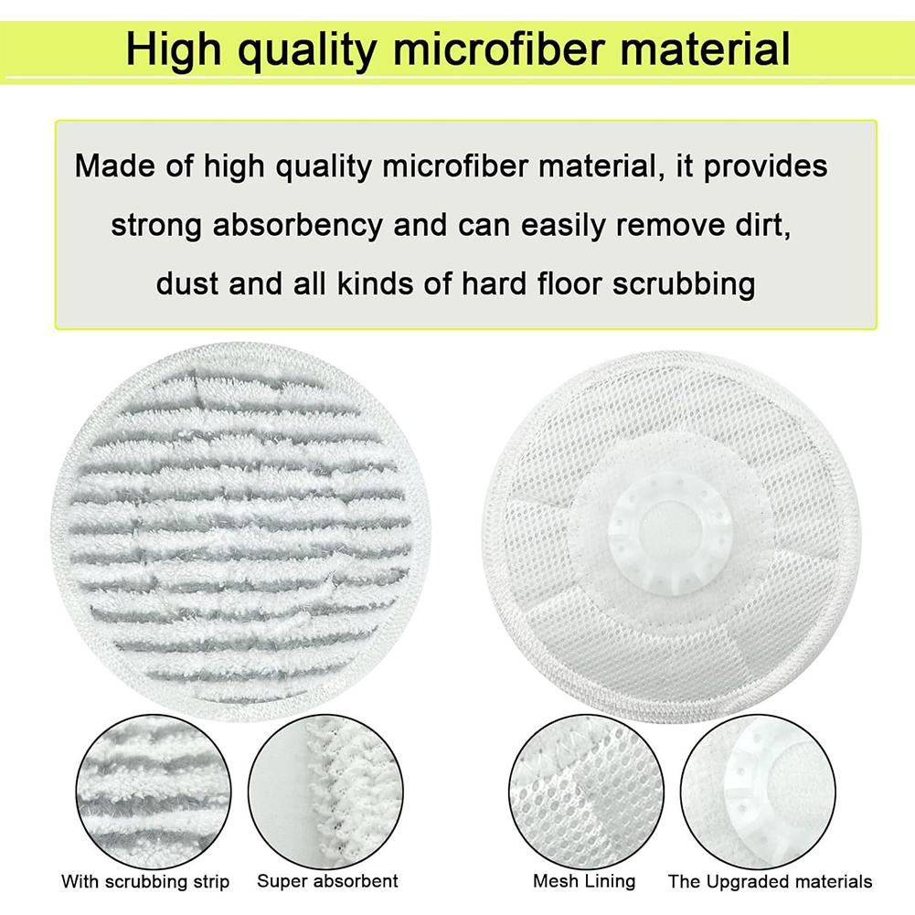 Replacement Steam Mop Cloth Pads For Shark S7000/S7201/S8001 Steam Mop Floor Cleaning Mop Pad