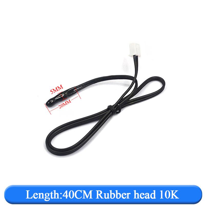 Air Conditioning Temperature Sensor 5K 10K 15K 20K 25k 50K Air Conditioner Tube Sensor Rubber Head Copper Head