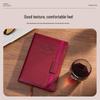 Cross-Border A5 Soft Leather Retro Business Notebook Diary