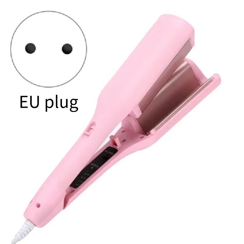 Electric Curling Iron with Automatic Lambswool Curling Tool Long Lasting Styling French Styling Rotating