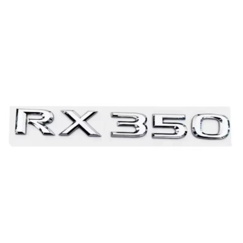 3D ABS Logo For Lexus GX470 LX570 LX600 RX350 RX300 Emblem Number Letters Sticker Car Trunk Badge Adhesive Decal Accessories AEO1