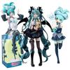 Anime Hatsune Miku Cos Raccoon Demon Cat Ears Cinnamoroll Kawaii Miku Girl Anime Figure PVC Collection Model Doll Toy