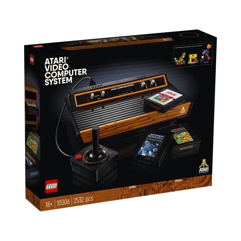 

LEGO 10306 Atari 2600 ICONS 2532 шт. Возраст 18+ Кирпич Детский Подарок Детские Игрушки Развивающие Игрушки